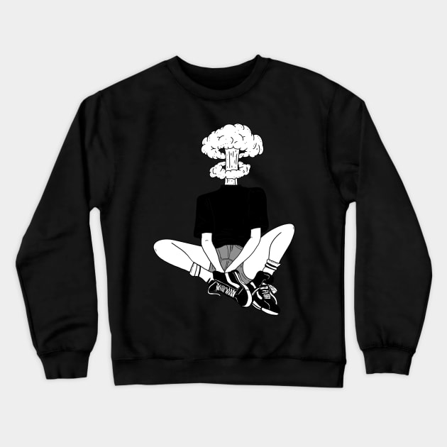 Too many thoughts Crewneck Sweatshirt by Artidote.7